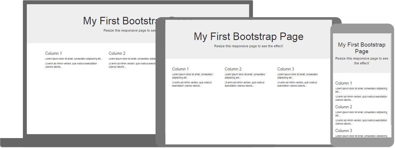 Адаптивная Bootstrap страница