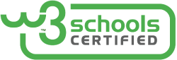 Сертификат от W3Schools